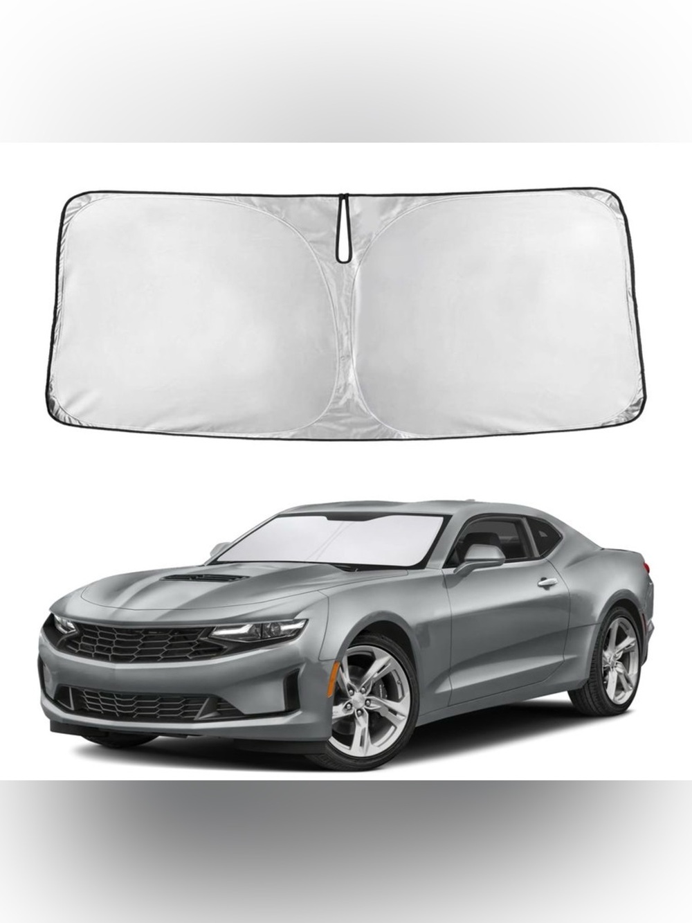 EcoNour Windshield Sunshade Compatible for Chevrolet Camaro